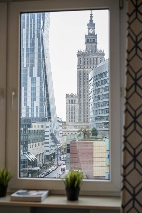 Gold Apartment Zlota - Palace Of Culture View- Netflix Warsaw Luaran gambar